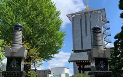 6月24日（水）9時～13時は納骨塔、舎利堂のお参りができません